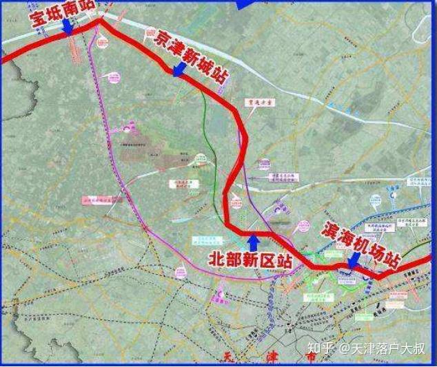 第二片区是宝坻高铁盘南部片区京津新城接下来咱们分析下,在宝坻购置