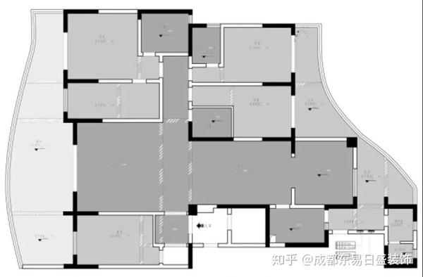 256平美式輕奢風(fēng)格，麗雅龍城裝修案例賞析（高清實(shí)景多圖）