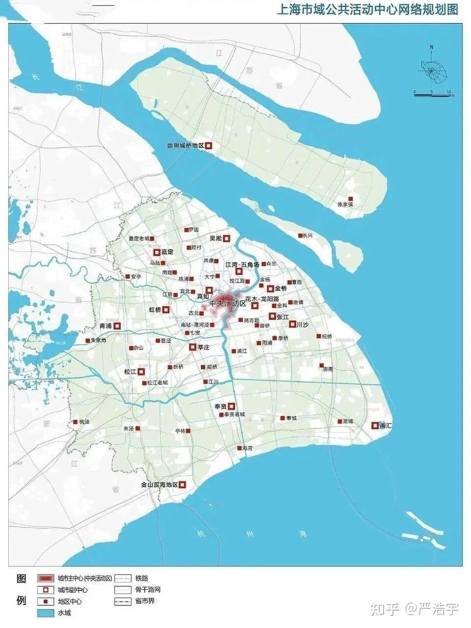 上海2035规划，2035主城区规划图 - 知乎