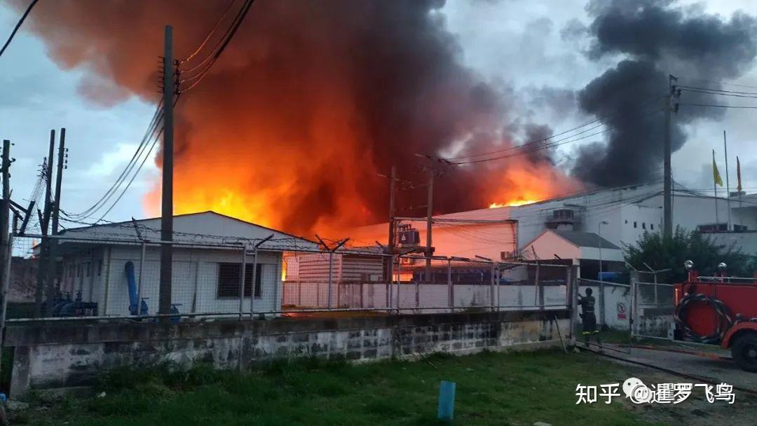 巧合泰国曼谷化工厂连环爆相隔不到20公里