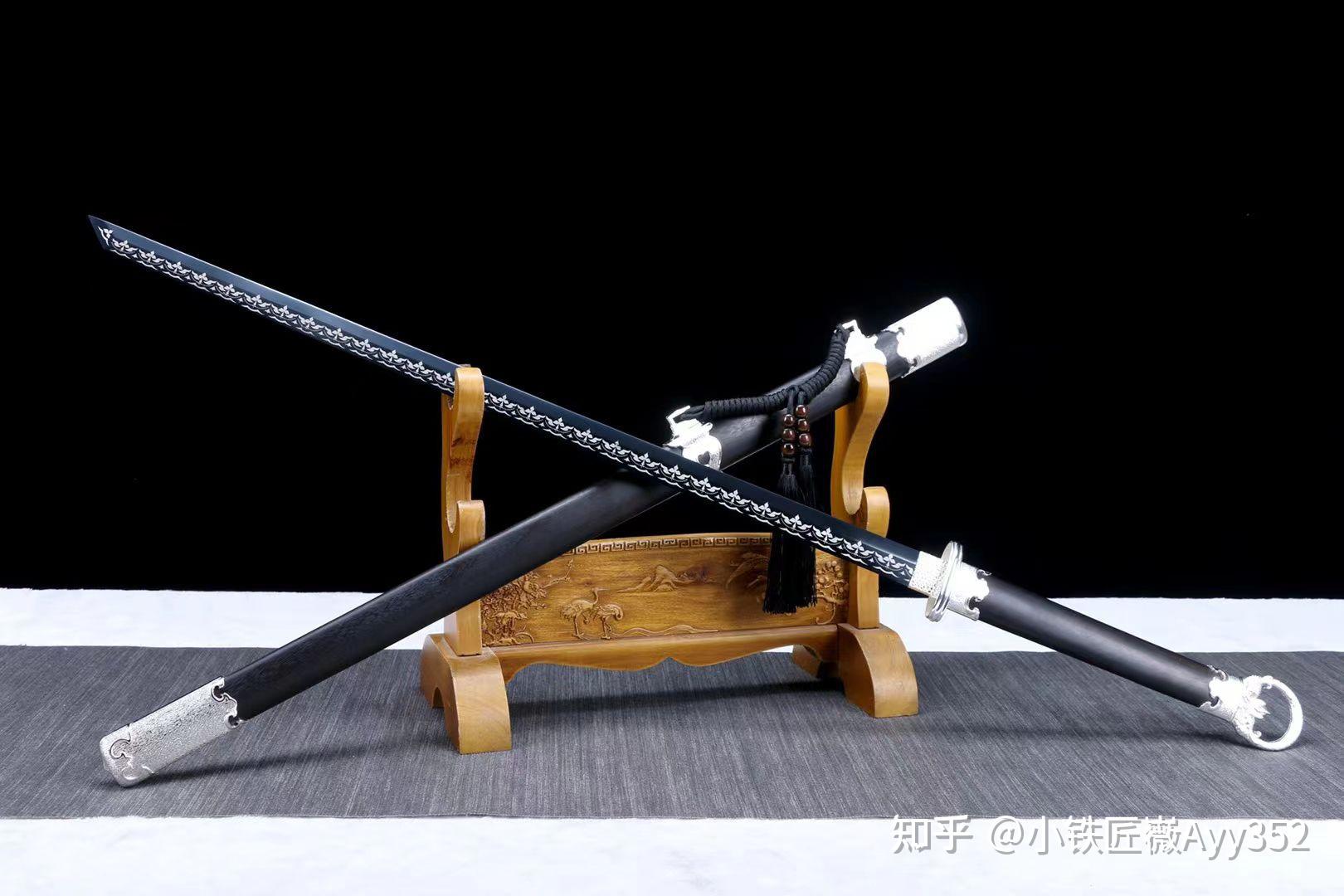 环首刀之黑色乌木唐刀