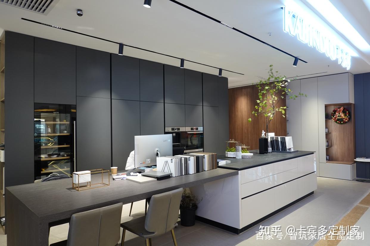 卡宾多沈阳展厅橱柜定制细节处见品质