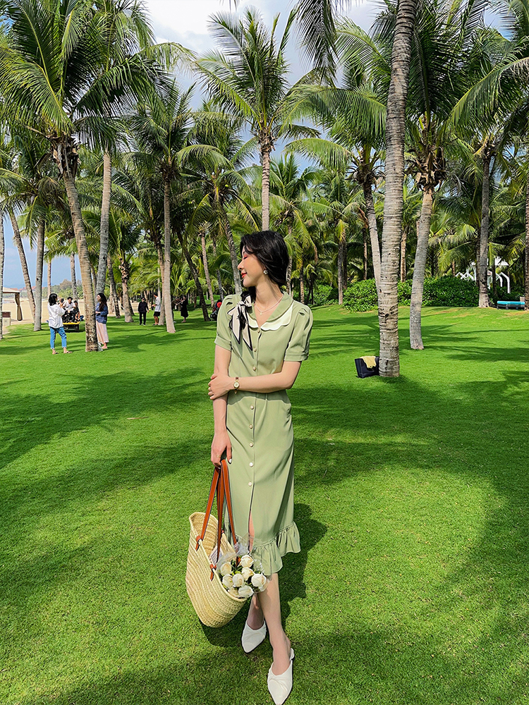 有哪些好看的蓝色或绿色小裙子推荐