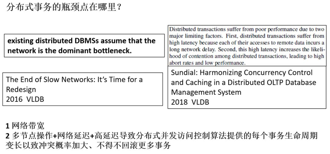 图2 分布式事务的瓶颈 图2 分布式事务的瓶颈