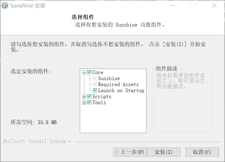 Sunshine Computer Program 利用 Sunshine & Moonlight 实现校园网内远程串流游戏