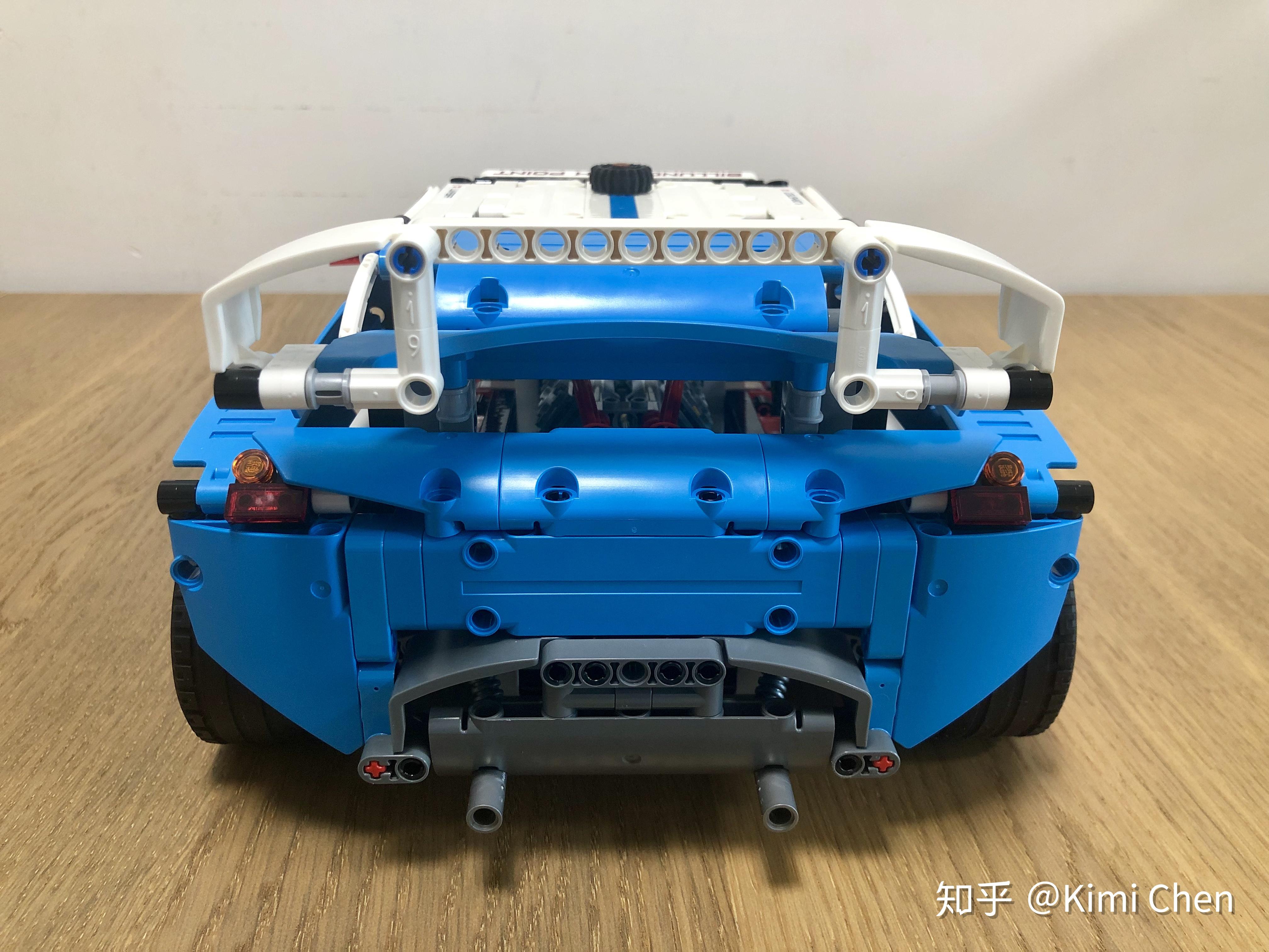 轻盈的沙漠之鹰乐高lego42077rallycar