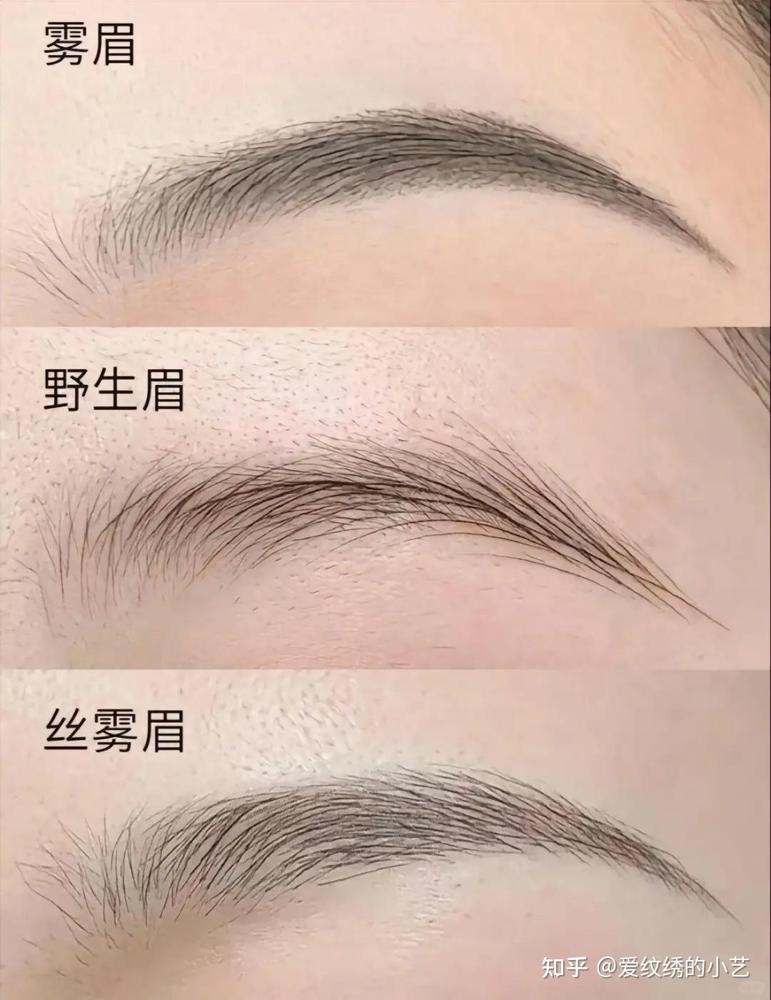 纹绣师不会告诉你的5个真相:雾眉/野生眉/丝雾眉到底怎么选? - 知乎