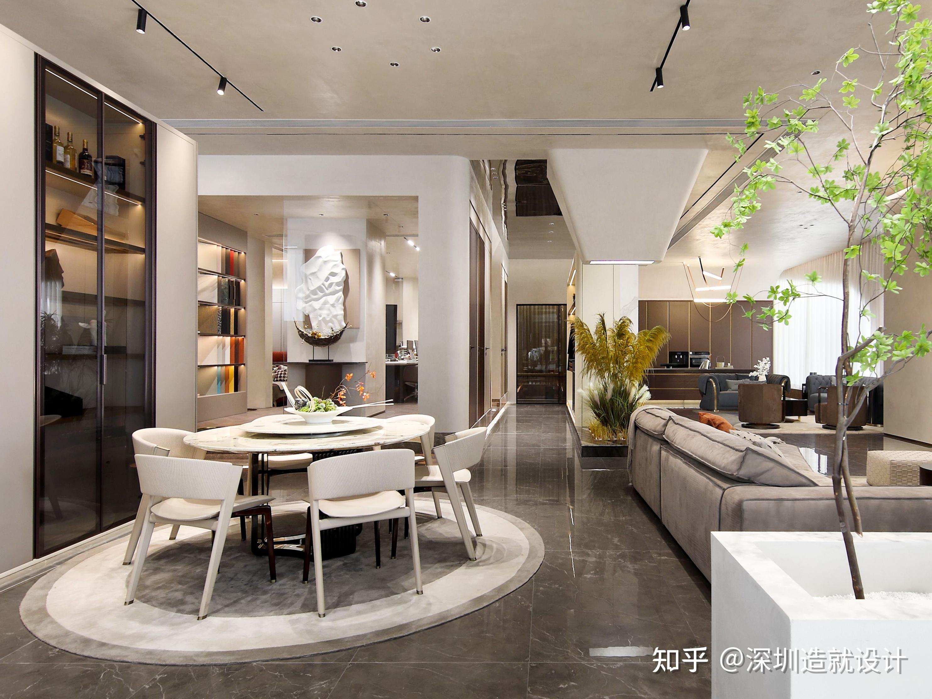 家具展厅设计丨安邸 家 家具展厅 - 知乎