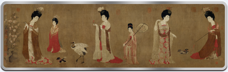 唐宫仕女图》即将绝版|完美复刻！【国宝项目组】联名，3.2M彩绘长卷
