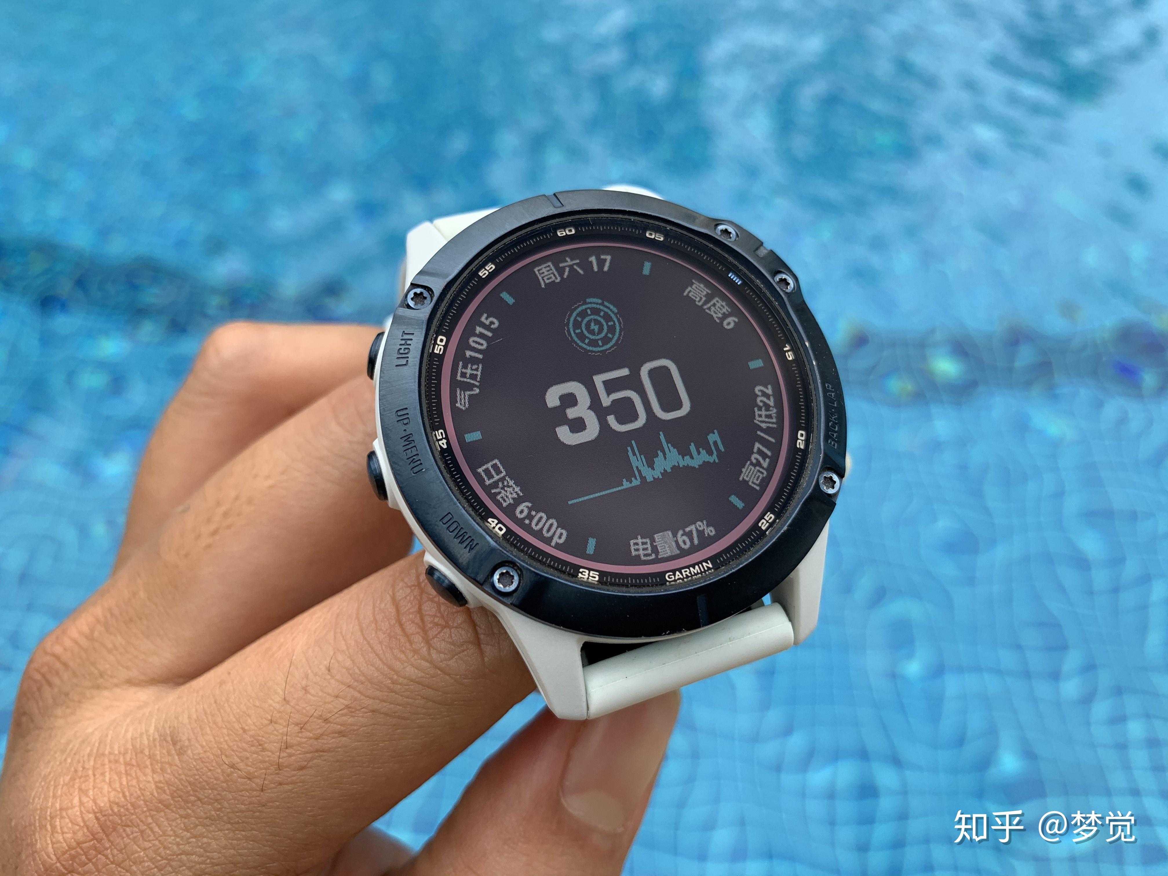 游泳手表推荐佳明fenix6太阳能户外腕表