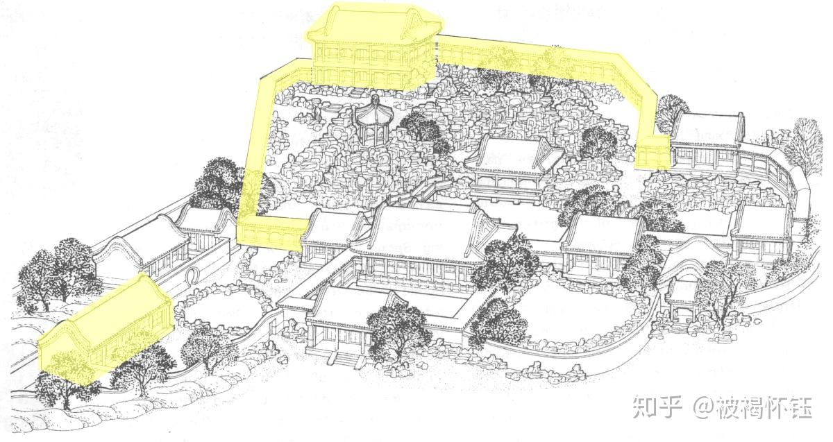 乾隆花园图纸图片