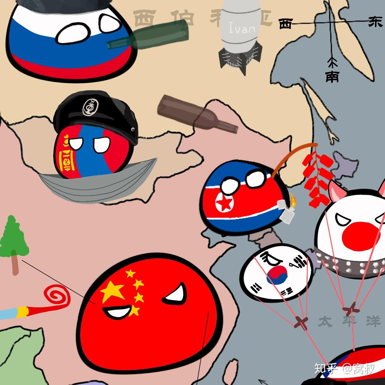波兰球中国头像图片