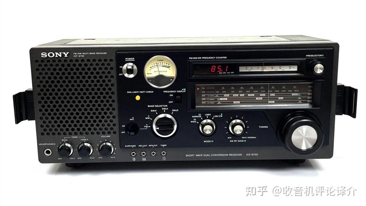 索尼ICF-6700,二次变频短波收音机的优秀范例
