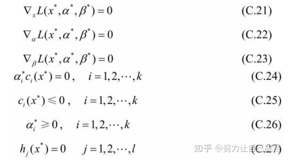KKT条件、SMO算法 - 知乎