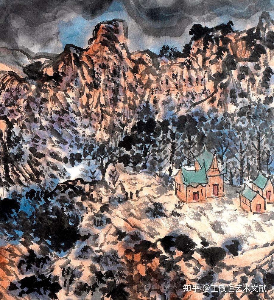 王敬恒国画大家谈笔墨