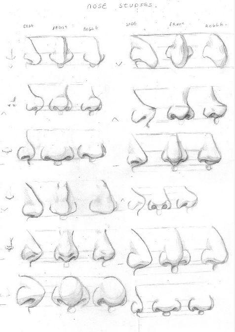 第十二篇鼻子的画法丨阿汤哥美术教程