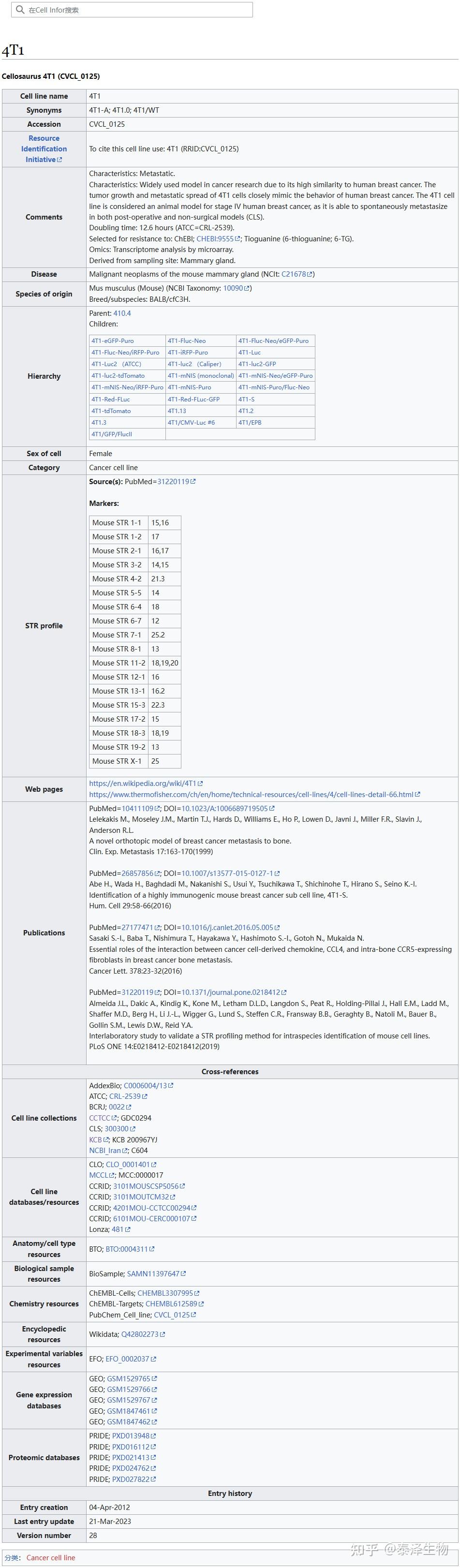 科研人快速查询、购买细胞必备，一文速通！ 知乎
