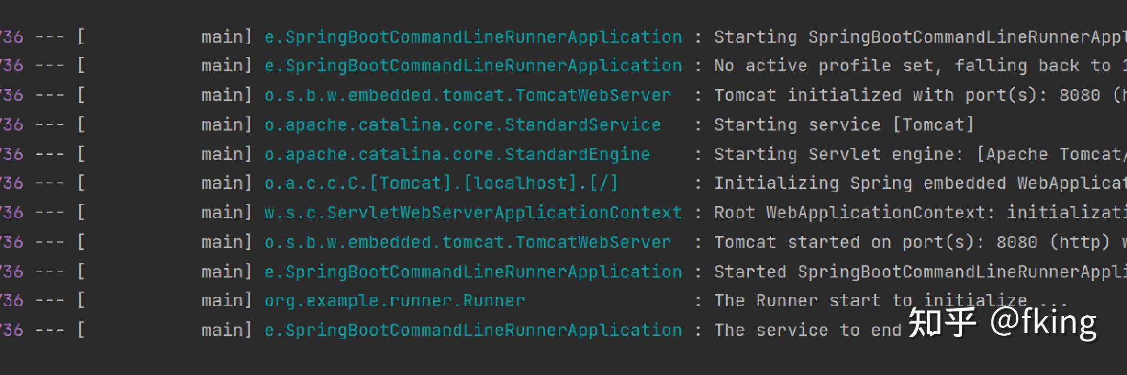 Springboot commandlinerunner 