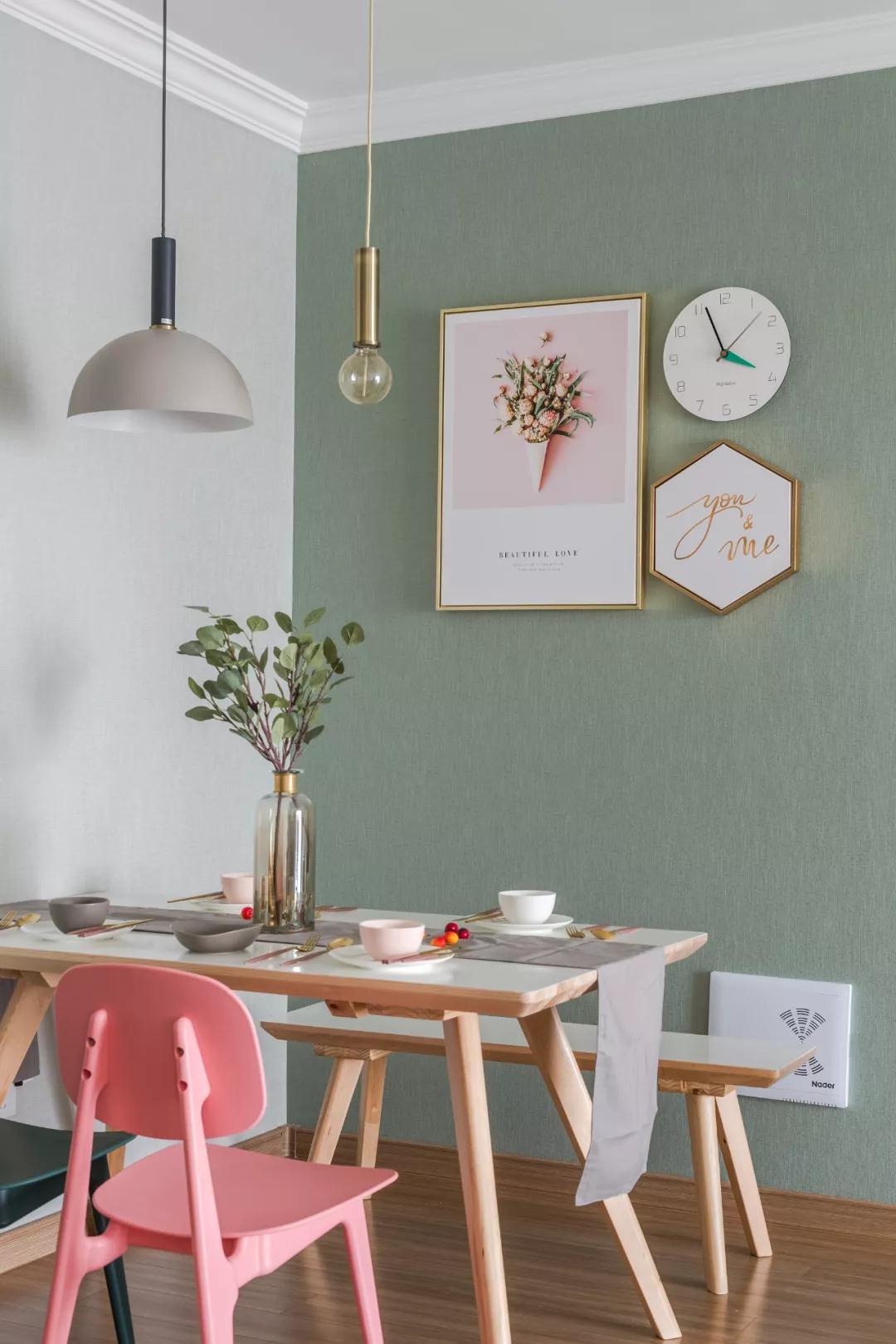 98㎡清新小北欧舒适居家的小资生活宜昌嘉禾装饰