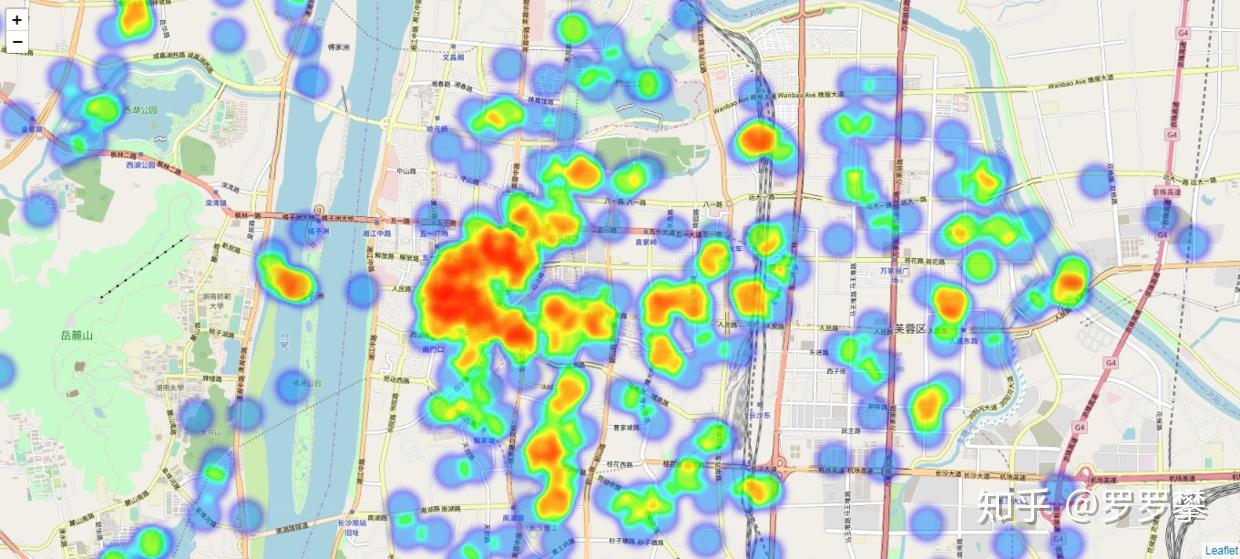 调用高德poi数据带你玩转长沙
