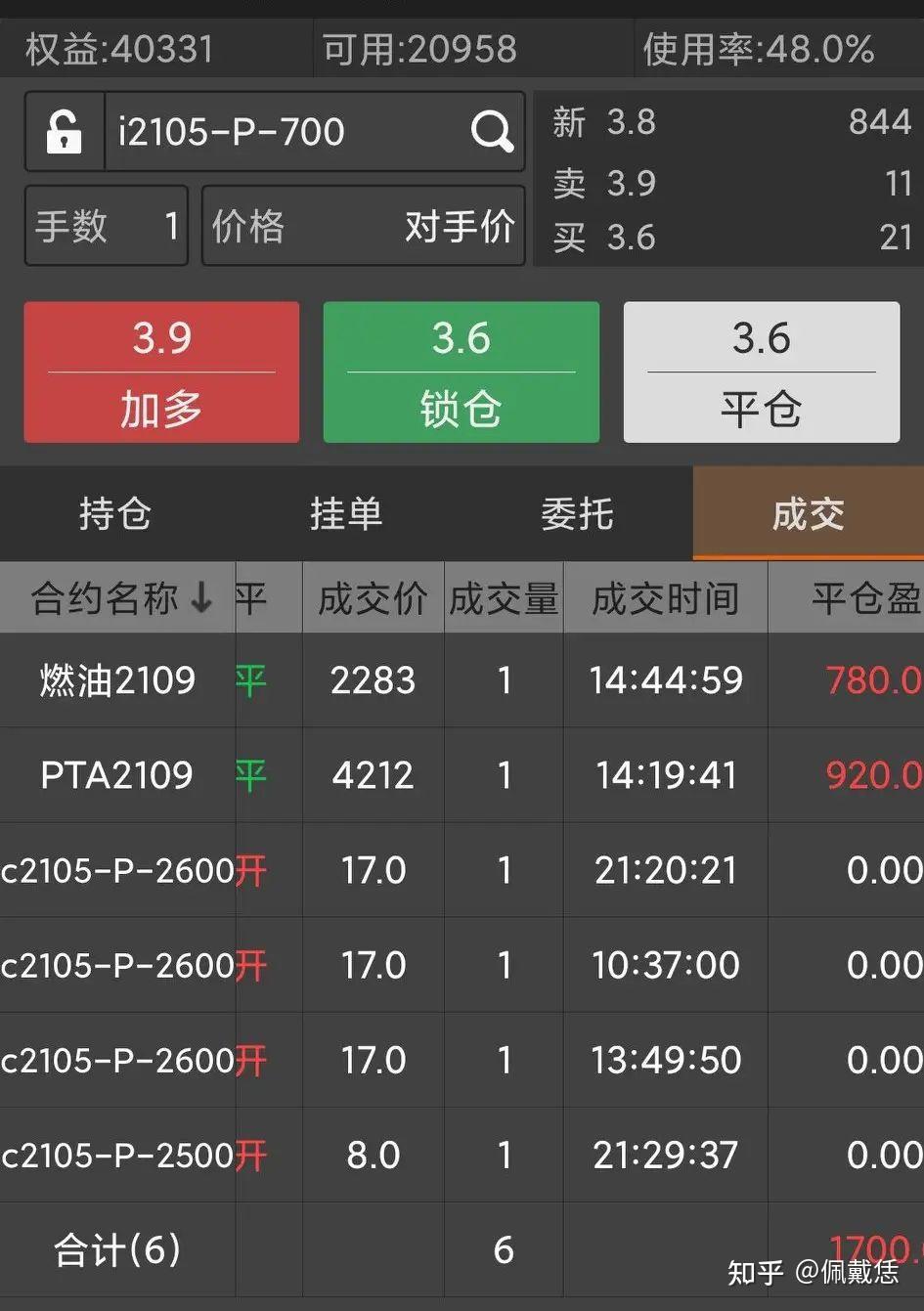 持有三个工作日内,赚了1700,期货要思路清晰 - 知乎