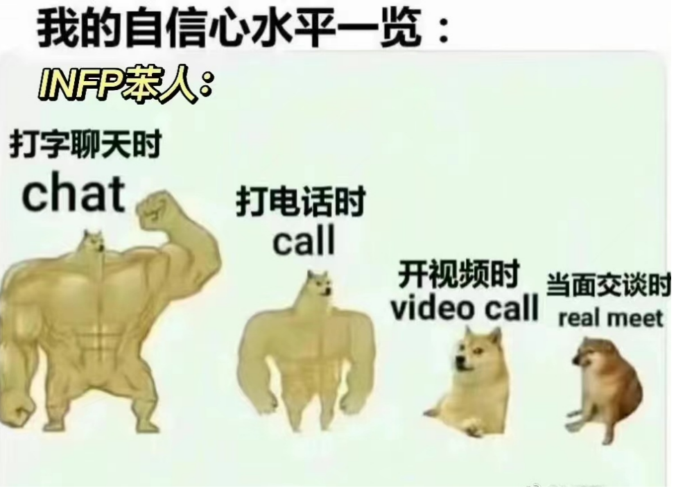 【mbti表情包】infp表情包 | 调停者型人格 | infp梗图 - 知乎