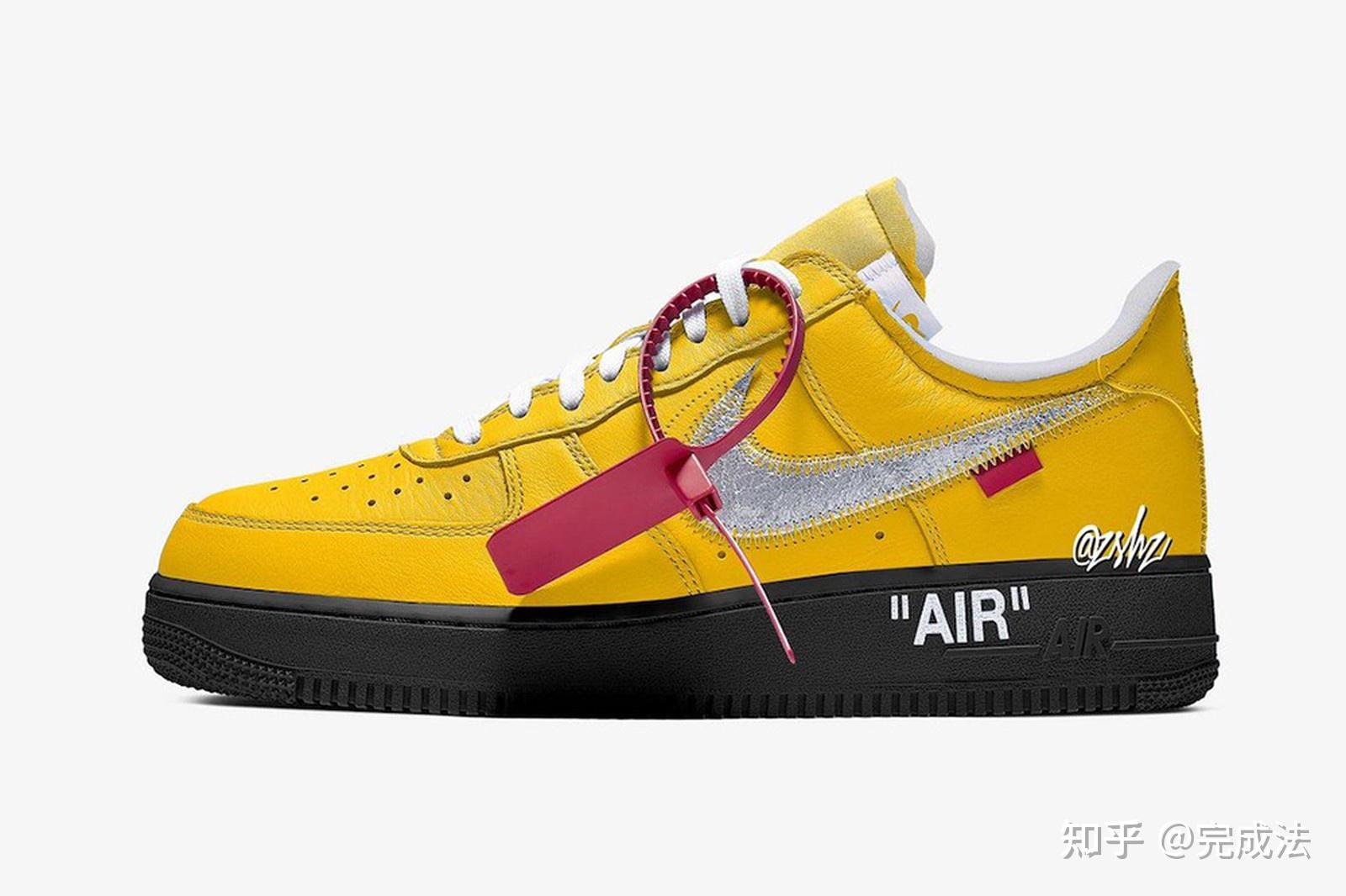 off-white64x nike air force 1" ica boston"(2色)