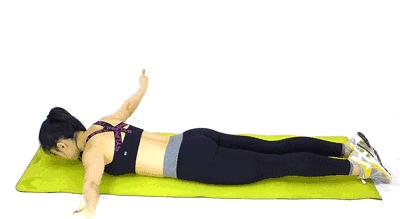 羡慕女神蝴蝶背5分钟教会你怎么练