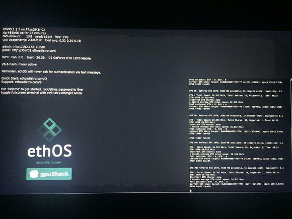 历史稳定版ETHOS129 linux挖矿系统 图文教程