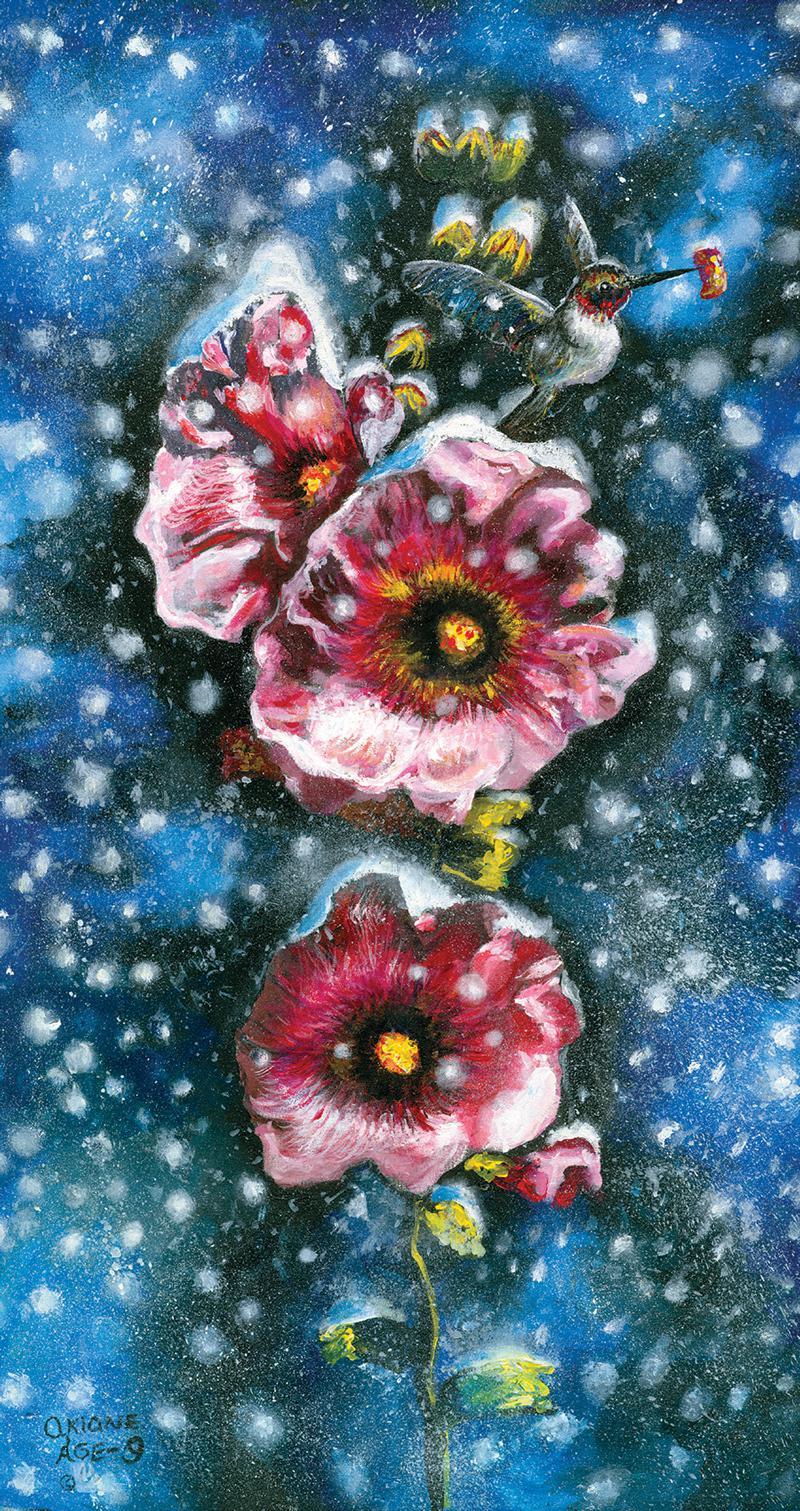 神童画家akianekramarik910岁画作欣赏高清大图