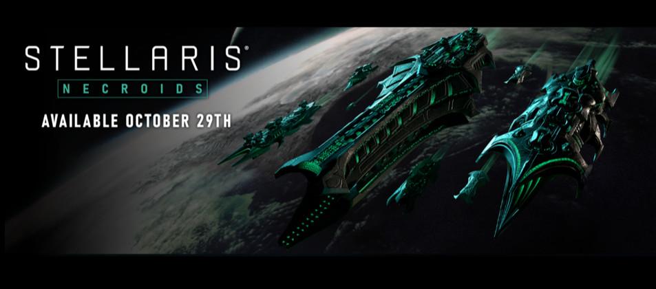 stellaris:死灵族物种包将于10月29日万圣节发售