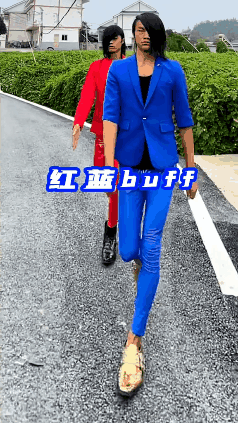 “抖音”火爆表情包|皮小浪蓝色妖姬gif动图 - 知乎