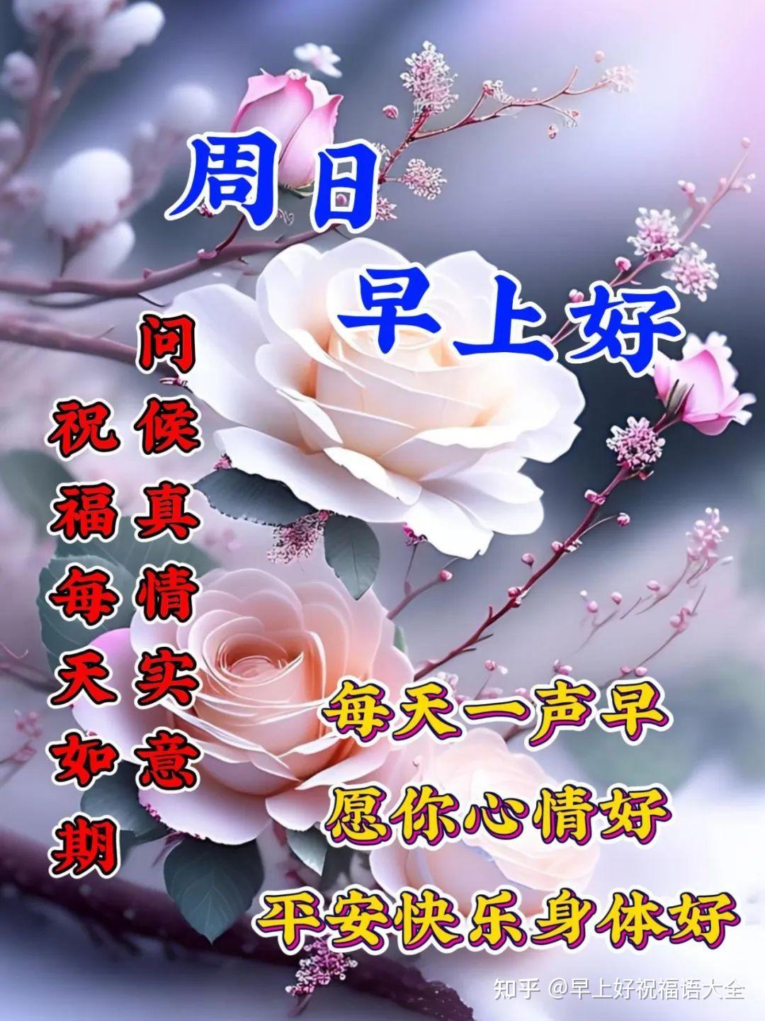3月19日周日早上好，周末温馨唯美祝福图片问候语大全 - 知乎