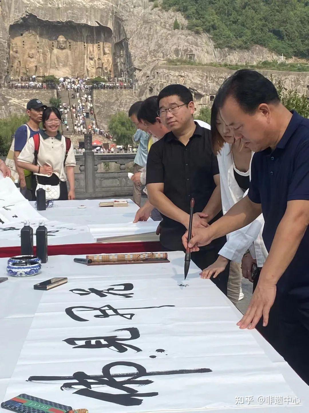 张焉如,张东辉,张琛义,王荣立等书法名家为展览开笔