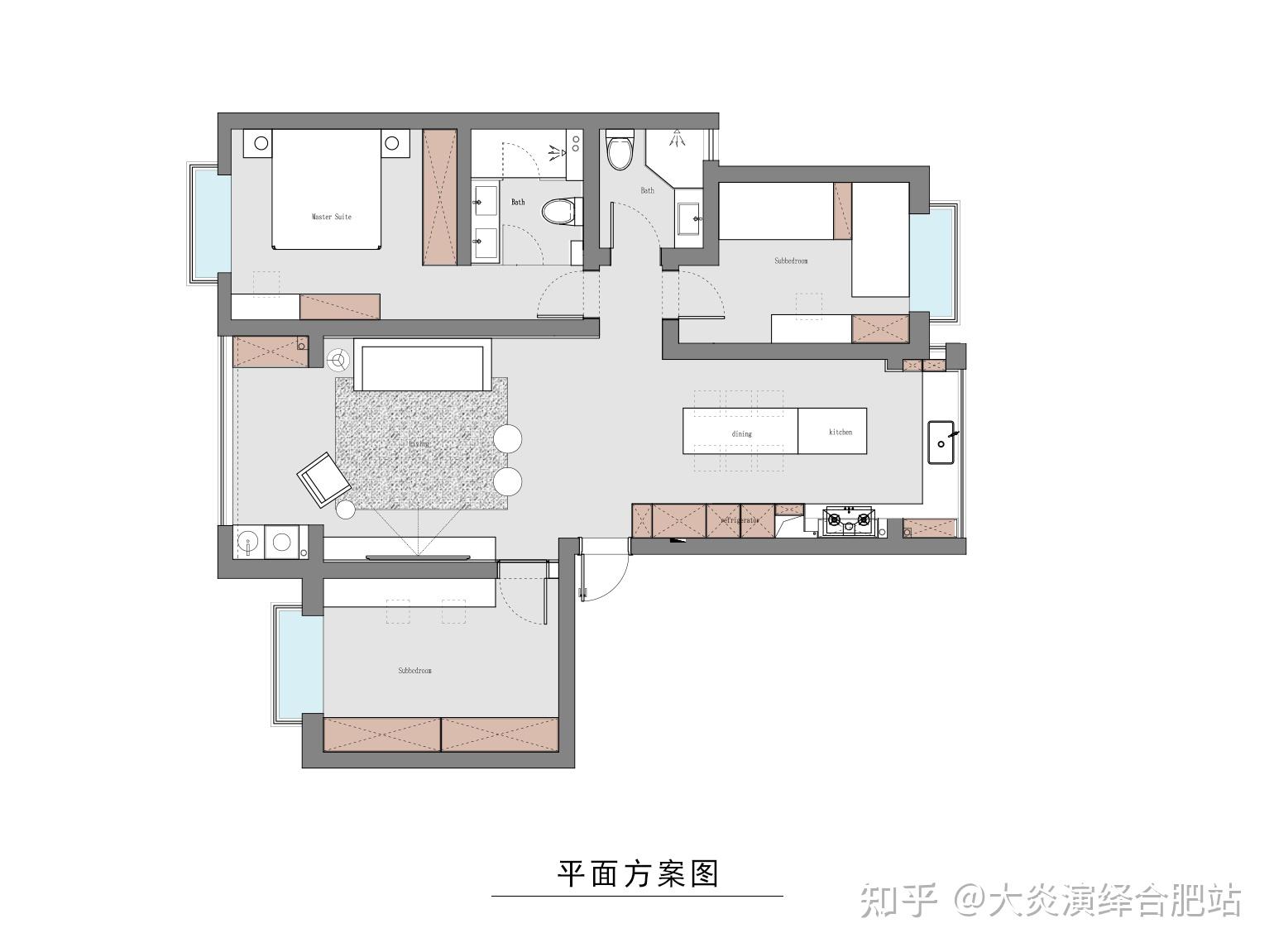 139m²二胎家庭集合了奶油极简侘寂中古元素化繁为简的高级感 - 知乎