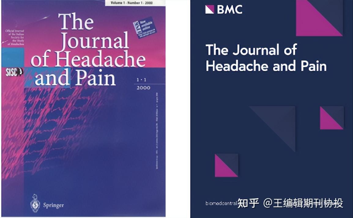 The Journal of Headache and Pain——IF7.3，预计今年会涨至8.5 - 知乎