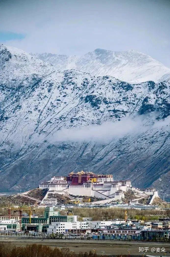 冬天的布达拉宫不再一票难求,只需拿着身份证预约即可.