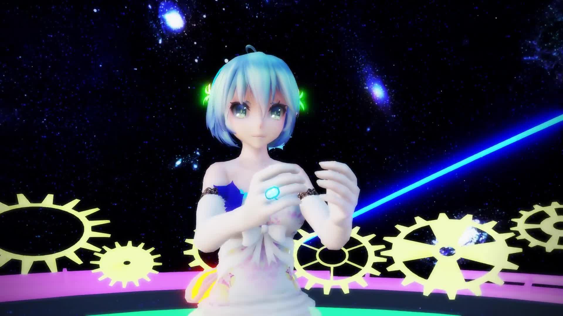 mmd落花情言和