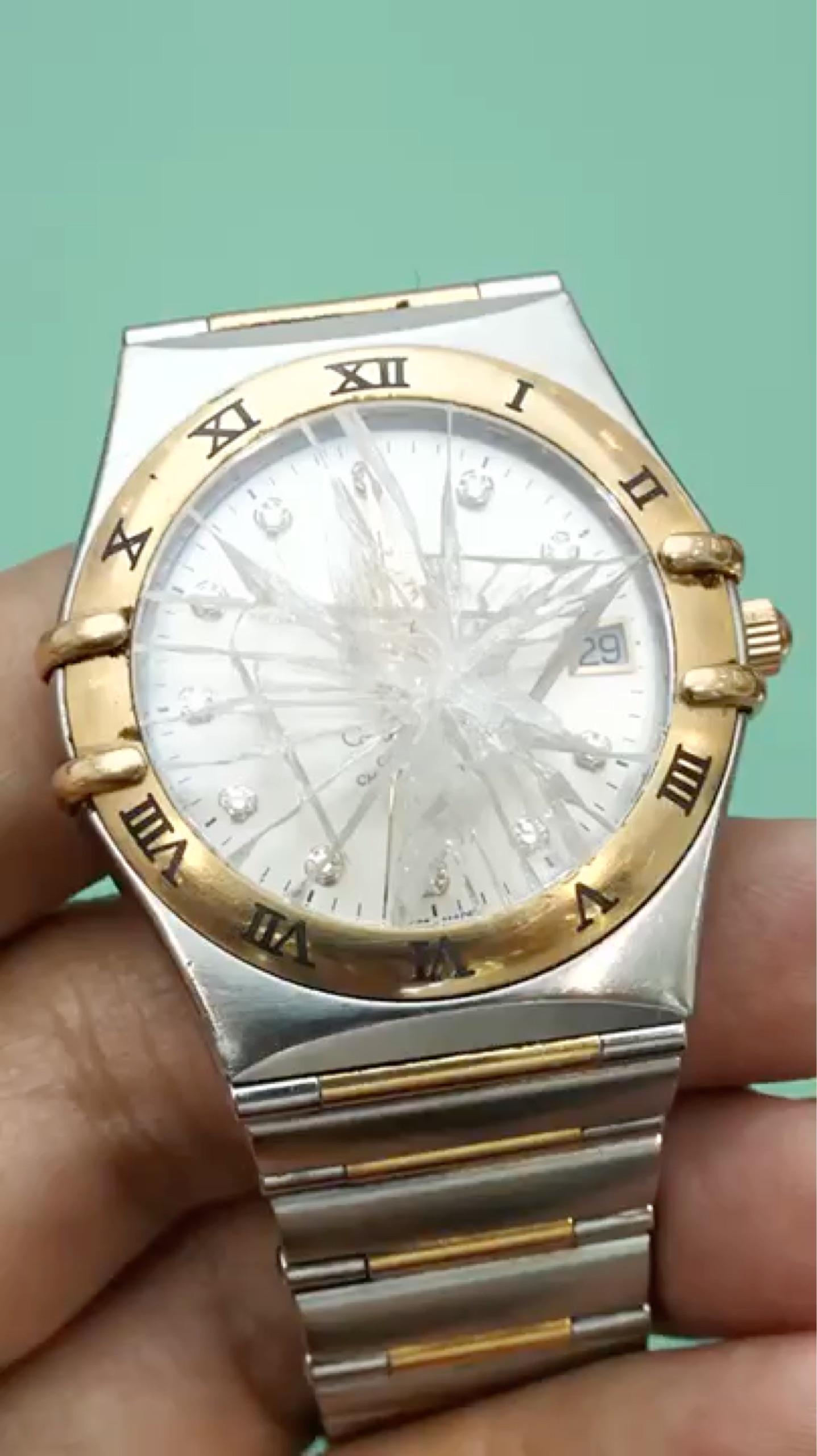 2386 次播放 1:37欧米茄手表保养除锈维修修表的黄先