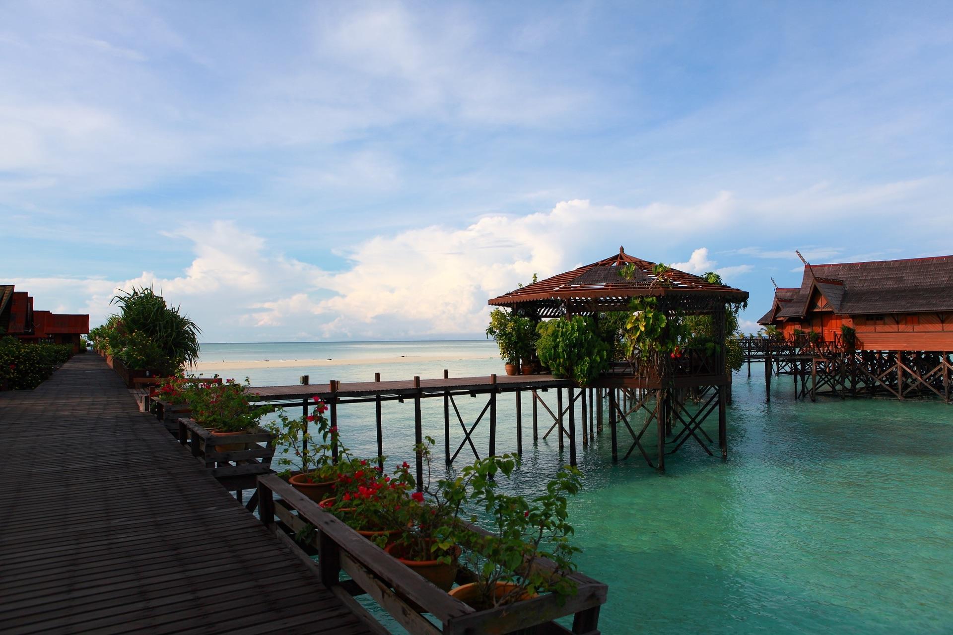 怎样在旅行中自己拍婚纱照?