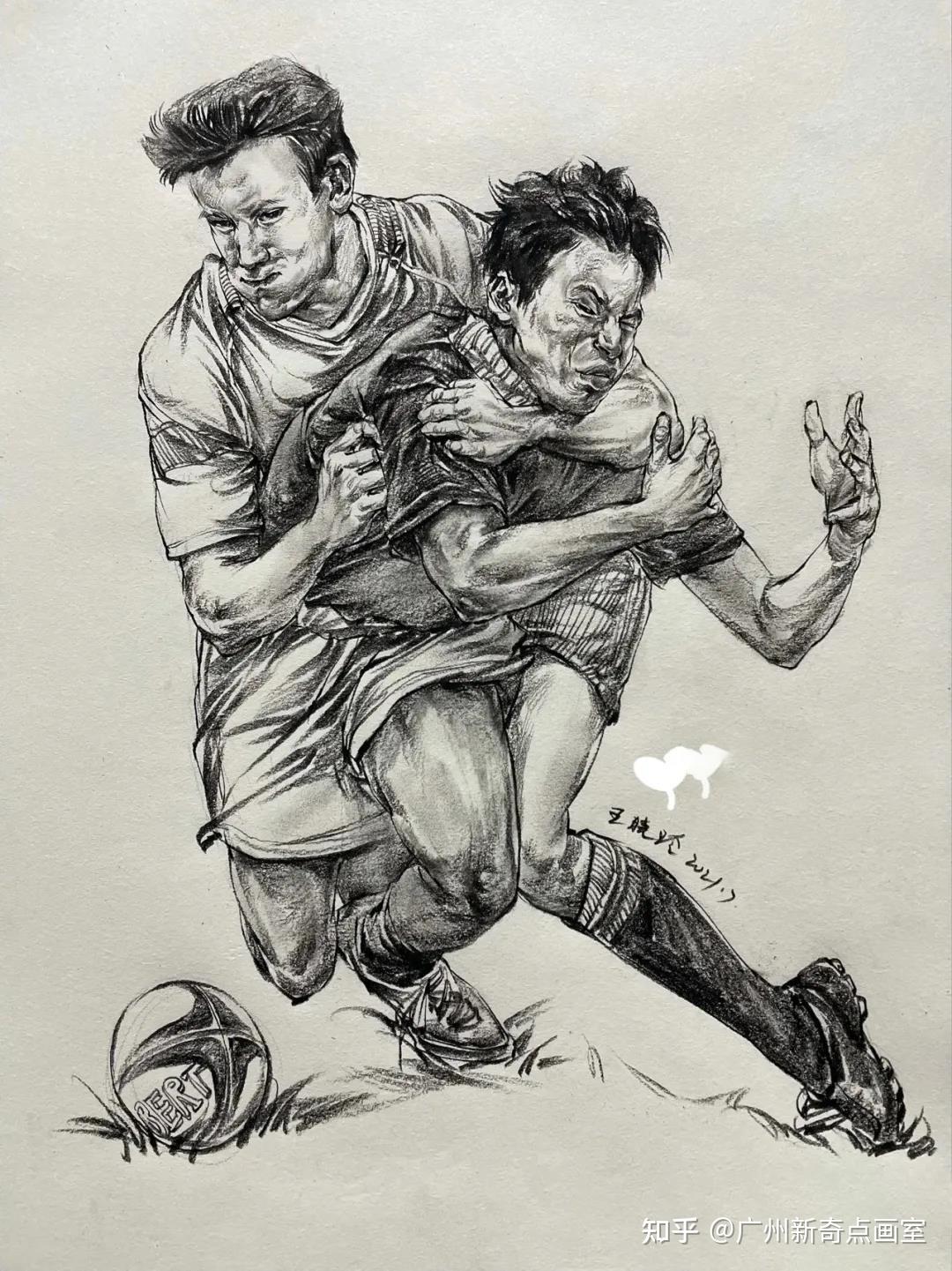 运动类速写怎么画绝对是校考必考重点