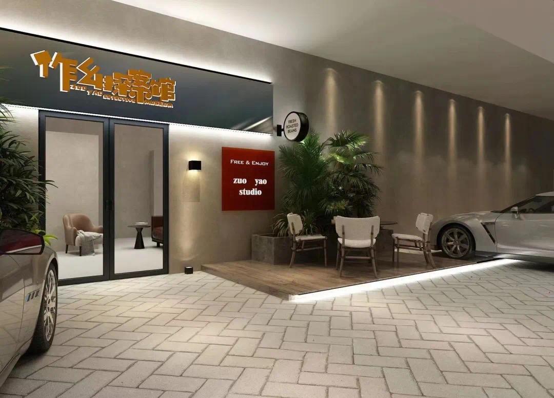 剧本杀门店的位置并没有过高的要求,费用高昂的临街门头店面或许不是