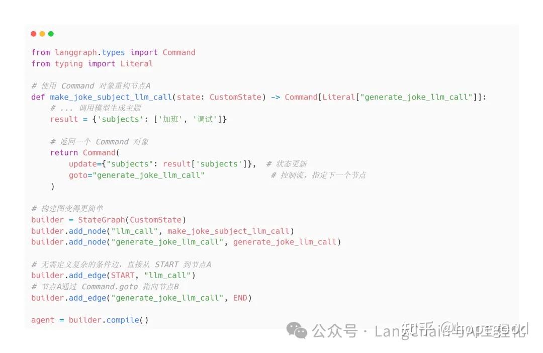 LangGraph深度解析(二)：Send、Command与Runtime Context - 知乎