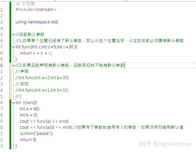 11 C++函数提高 - 知乎