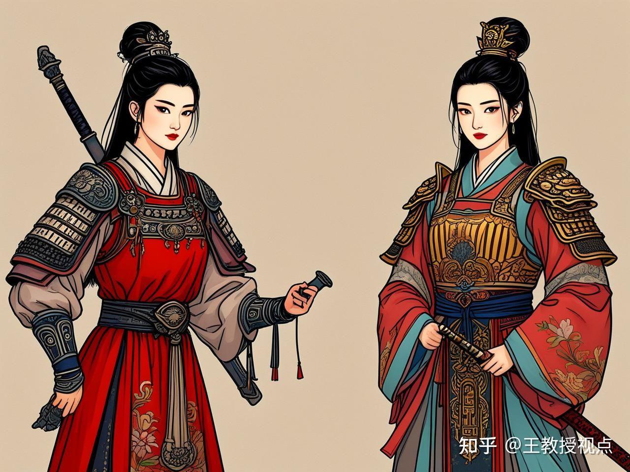 古代女将女帅:英姿飒爽之服饰风采 - 知乎