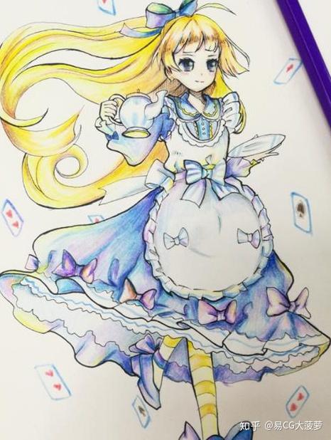 易cg漫画教程爱丽丝梦游仙境