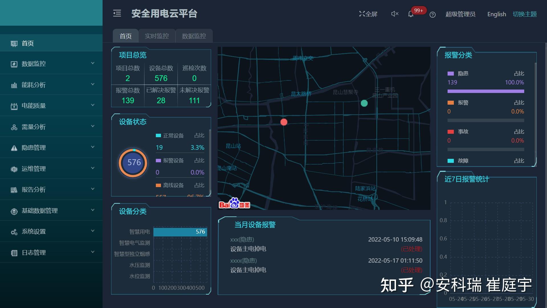 智慧安全用电管理云平台为商业广场用电安全保驾护航