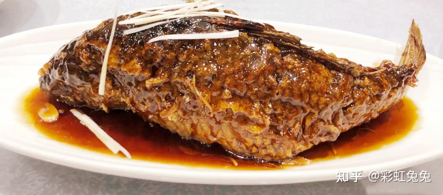 地方美食系列天津经典特色美食罾蹦鲤鱼