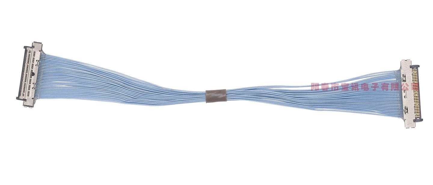 sony摄像机信号传输线极细同轴线束生产厂家应用于高清摄像头连接线