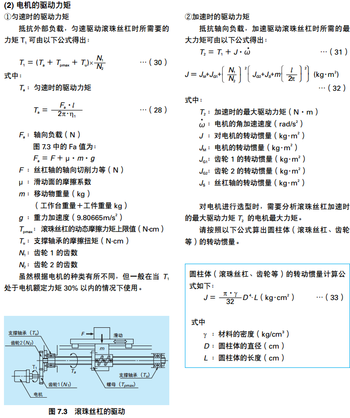 滚珠丝杠摩擦力矩与驱动力矩怎么算？你了解多少 - 知乎